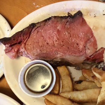 Texas Roadhouse - My wife's prime rib... Delicious.... The best choice of the evening. - Steakhouses Near Me - Chambersburg, Pennsylvania