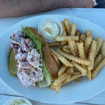Varney's Restaurant - Cold lobster roll with fries - Seafood Near Me - Brookhaven, New York