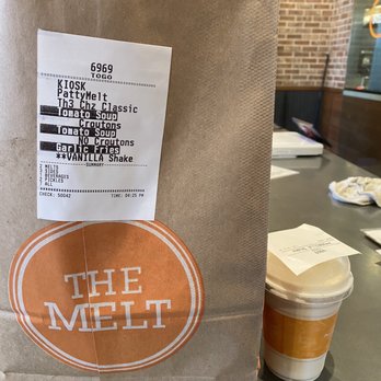 The Melt - Take out order with a Vanilla Bean Shake - Sandwiches Near Me - Danville, California The Melt - Take out order with a Vanilla Bean Shake - Sandwiches Near Me - Danville, California
