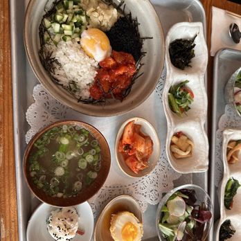 Her Name Is Han - Spicy raw salmon bibimbap - Korean Near Me - New York, New York