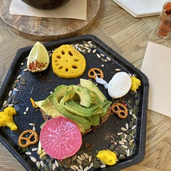 Brunch & Cake - Avocado toast for the wife. She loved it! - Breakfast & Brunch Near Me - Barcelona, B