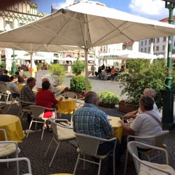 Café am Markt - Der Aussenbereich