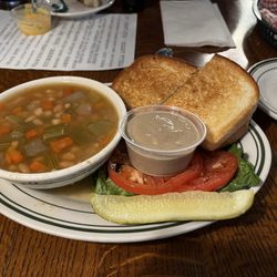 The Bosch Tavern - Swiss Dip with Navy Bean Soup
