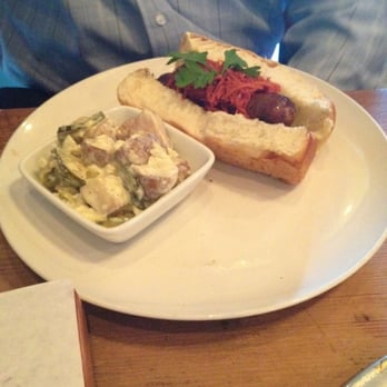3 Floyds Brewing - Lamb sausage w/ potatoe salad - Breweries Near Me - Munster, Indiana