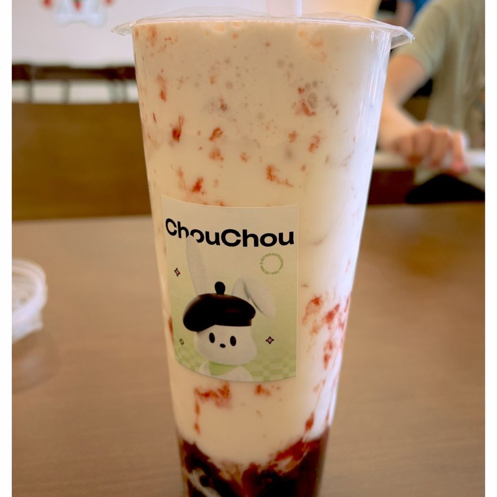 Chouchou Tea - Milky Strawberry (Tea-free) - Coffee & Tea Near Me - Ogden, Utah