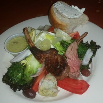 Pane Rustica - Rack of lamb salad - Italian Near Me - Tampa, Florida Pane Rustica - Rack of lamb salad - Italian Near Me - Tampa, Florida