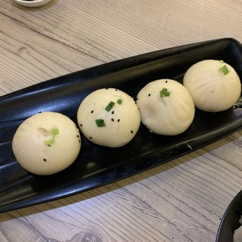 Dough Zone Dumpling House - Cupertino - Pan Fried Pork Buns (4) 特色鲜肉煎包 - Dim Sum Near Me - Cupertino, California Dough Zone Dumpling House - Cupertino - Pan Fried Pork Buns (4) 特色鲜肉煎包 - Dim Sum Near Me - Cupertino, California