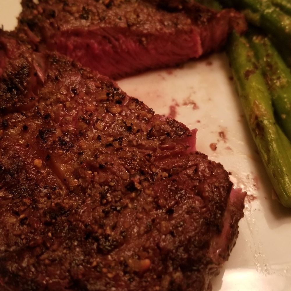 Minervas Restaurant - Sioux Falls - Buffalo Ribeye dinner - New American Near Me - Sioux Falls, South Dakota