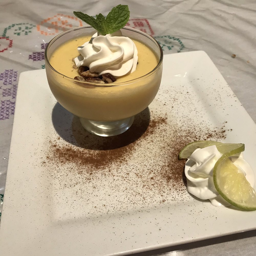 Grandma's Kitchen - Mango pudding. Super smooth and light, but full of flavor. Heard the story about it being a family recipe passed down over generations. - Mexican Near Me - Walla Walla, Washington Grandma's Kitchen - Mango pudding. Super smooth and light, but full of flavor. Heard the story about it being a family recipe passed down over generations. - Mexican Near Me - Walla Walla, Washington