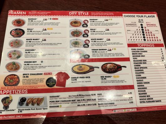 Menu photo 5 Killer Noodle Los Angeles, CA