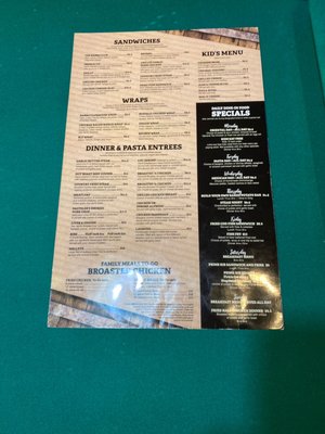 Menu photo 4 The Barrel House Frederic, WI Menu photo 4 The Barrel House Frederic, WI