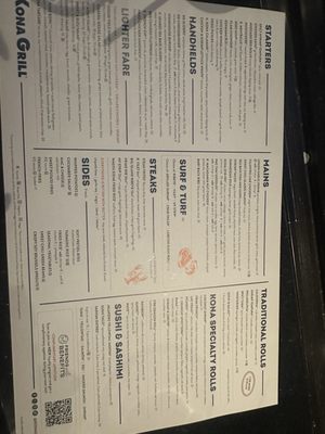 Menu photo 6 Kona Grill - Boca Park Las Vegas, NV Menu photo 6 Kona Grill - Boca Park Las Vegas, NV