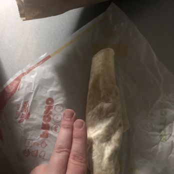 Del Taco - Saddest bean and cheese on the planet. - Fast Food Near Me - Highland, California