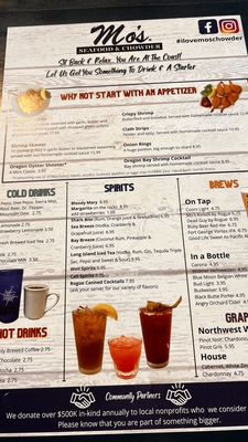 Menu photo 2 Mo's Seafood & Chowder Portland, OR Menu photo 2 Mo's Seafood & Chowder Portland, OR