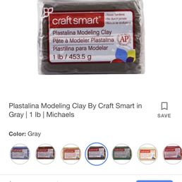 The rare grey modeling clay makes a surprise appearance at an art store in Illinois.