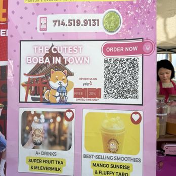 Kawaii Boba Teahouse - DELICIOUS Thai Tea! Will have again!! - Bubble Tea Near Me - Fullerton, California Kawaii Boba Teahouse - DELICIOUS Thai Tea! Will have again!! - Bubble Tea Near Me - Fullerton, California
