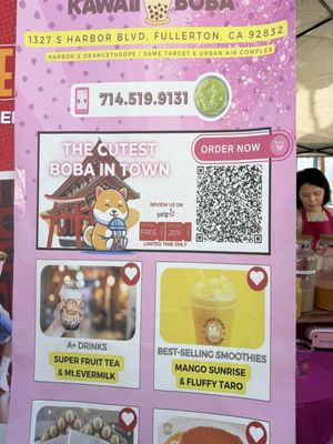 Menu photo 8 Kawaii Boba Teahouse Fullerton, CA Menu photo 8 Kawaii Boba Teahouse Fullerton, CA
