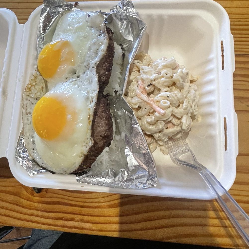 Loco Moco (with gravy on the side). Loco Moco (with gravy on the side).