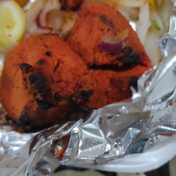 Plano Village Restaurant - grilled chicken in foil - Indian Near Me - Plano, Texas
