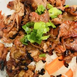 Pork with vermicelli