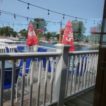 Captain Jack's Goodtime Tavern - Outside deck - Seafood Near Me - Sodus Point, New York