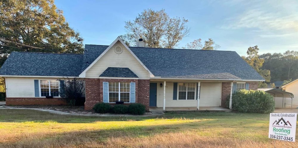 Slide of South Alabama Construction