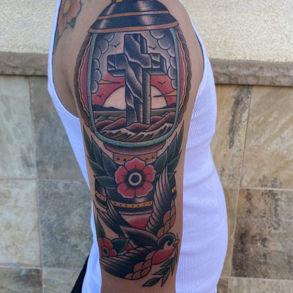 Tattoo done by Jacob Doney Tattoo done by Jacob Doney