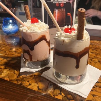 Cimaroli's Supper Club - Pink squirrel and brandy alexander - American Near Me - Portage, Wisconsin Cimaroli's Supper Club - Pink squirrel and brandy alexander - American Near Me - Portage, Wisconsin