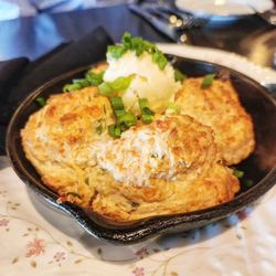 S W Clyborne Provision & Spirits - Cheddar Scallion Biscuits