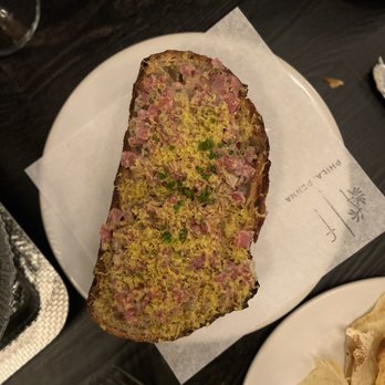 Forsythia - Beef Tartare Tartine - Modern European Near Me - Philadelphia, Pennsylvania