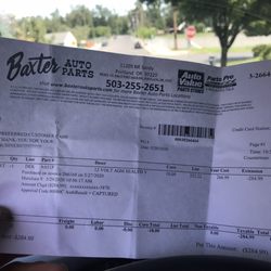 Baxter Auto Parts