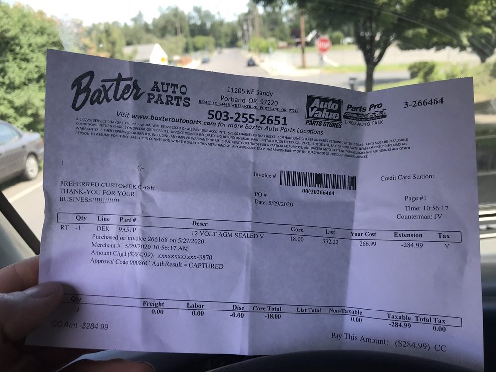 Carquest Auto Parts Baxter Auto Parts, Portland Roadtrippers