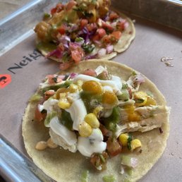 Cluck Norris and fish taco Cluck Norris and fish taco