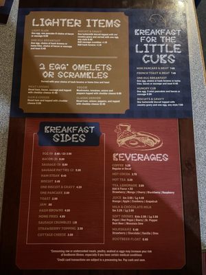 Menu photo 1 Papa Bears Restaurant and Lounge Morton, WA Menu photo 1 Papa Bears Restaurant and Lounge Morton, WA