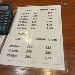 27 Taiji  Spa - Prices