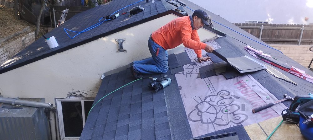 Slide of Spikes Roofing