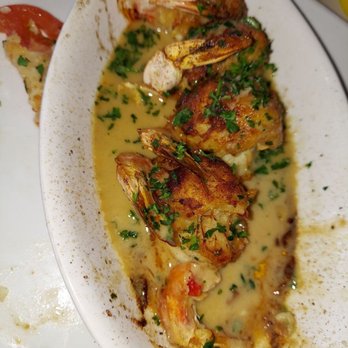 Gaido's - Crab stuffed shrimp with parmesan tomatoes - Seafood Near Me - Galveston, Texas