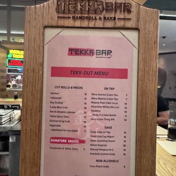 Tekka Bar: Handroll & Sake - Menu - Sushi Bars Near Me - Las Vegas, Nevada Tekka Bar: Handroll & Sake - Menu - Sushi Bars Near Me - Las Vegas, Nevada