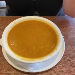 Alsancak Simit Sarayi - Chickpea soup.