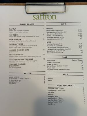 Menu photo 1 Bistro Saffron Cape Girardeau, MO