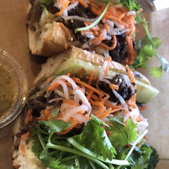Nguyen's Kitchen - Bulgogi Short Rib Steak Sandwich - Vietnamese Near Me - Costa Mesa, California