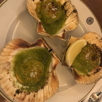 Hawksmoor Seven Dials - Roast Scallops - British Near Me - London, XGL