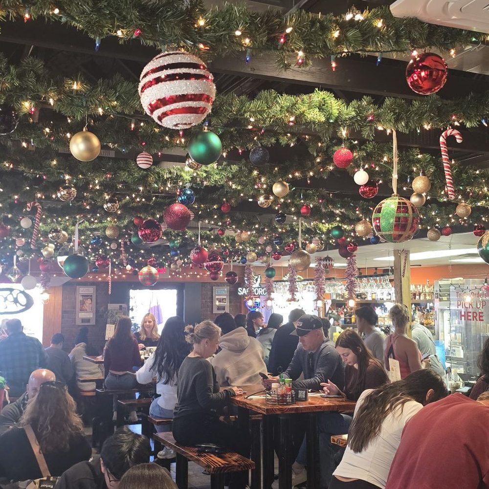 Noodle Boulevard - Christmas atmosphere inside - Ramen Near Me - Cary, North Carolina