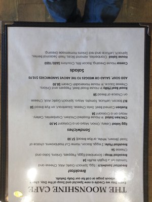 Menu photo 5 Moonshine Cafe Tofield, AB Menu photo 5 Moonshine Cafe Tofield, AB