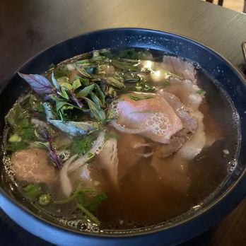Boiling Pho - #1 combination pho extra basil - Vietnamese Near Me - Temecula, California