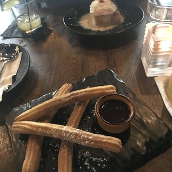 Don Taco - Churros and tres Salted Caramel Tres Leches cake. - Mexican Near Me - Alexandria, Virginia Don Taco - Churros and tres Salted Caramel Tres Leches cake. - Mexican Near Me - Alexandria, Virginia