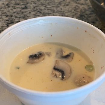 Bangkok Grill - Coconut soup- tiny portion - Thai Near Me - Covington, Georgia Bangkok Grill - Coconut soup- tiny portion - Thai Near Me - Covington, Georgia