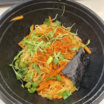 Chubby Dumplings - Spicy garlic noodles (Vegan) So good! - Chinese Near Me - Anaheim, California