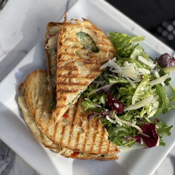 Republik Coffee - Chicken Pesto Panini - Coffee & Tea Near Me - Pasadena, California Republik Coffee - Chicken Pesto Panini - Coffee & Tea Near Me - Pasadena, California