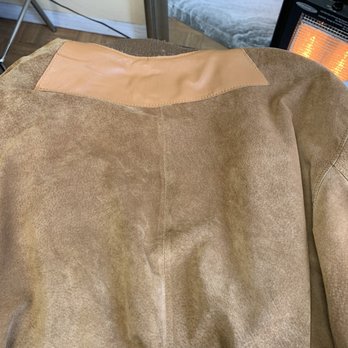 Main Shoe Repair - Suede jacket repaired in 2 hours. - Shoe Repair Near Me - Livingston, New Jersey Main Shoe Repair - Suede jacket repaired in 2 hours. - Shoe Repair Near Me - Livingston, New Jersey